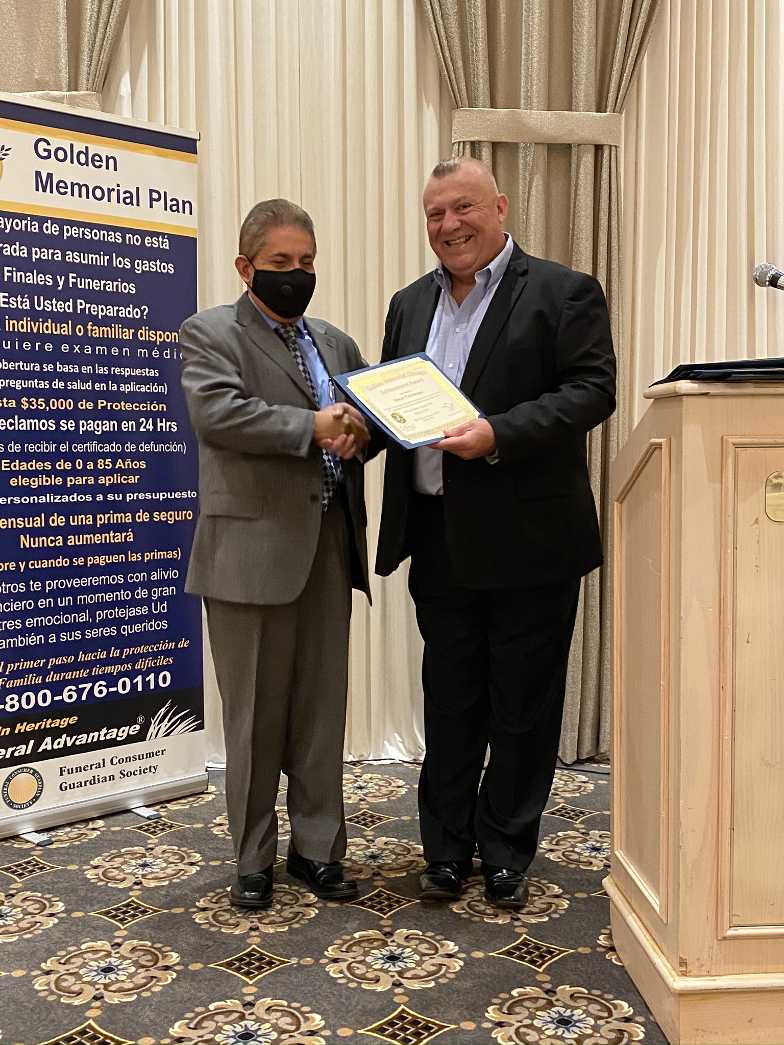 Martin R. Eichhorn, Founder of Golden Memorial and Regional Manager, Lincoln Heritage Life Insurance Company.